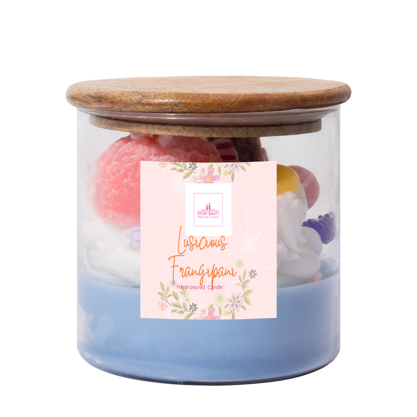 3 Wick Dessert Candle - mombaati