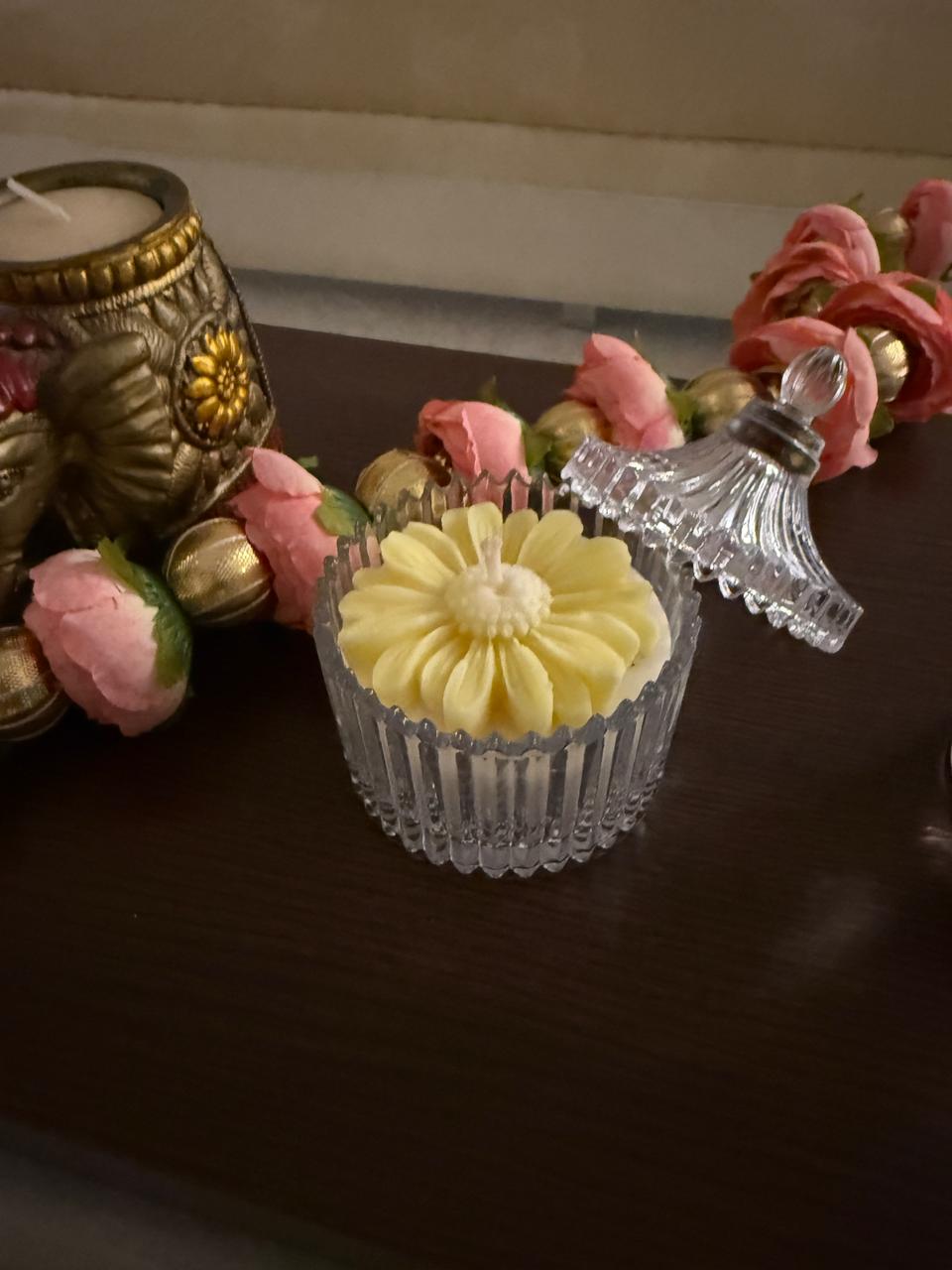 Mini crytal Jar candle_2