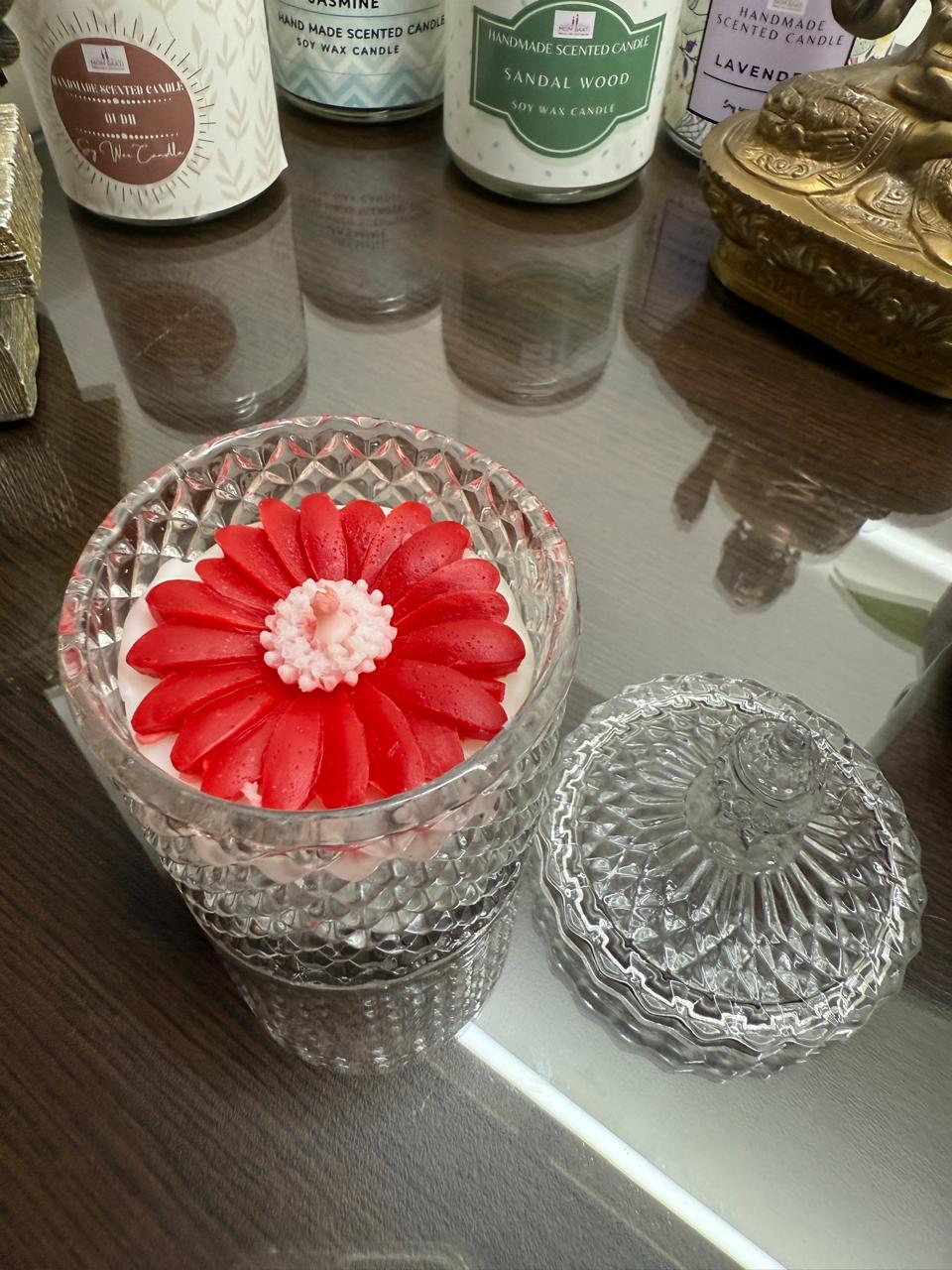 Small crystal Jar Candle_2