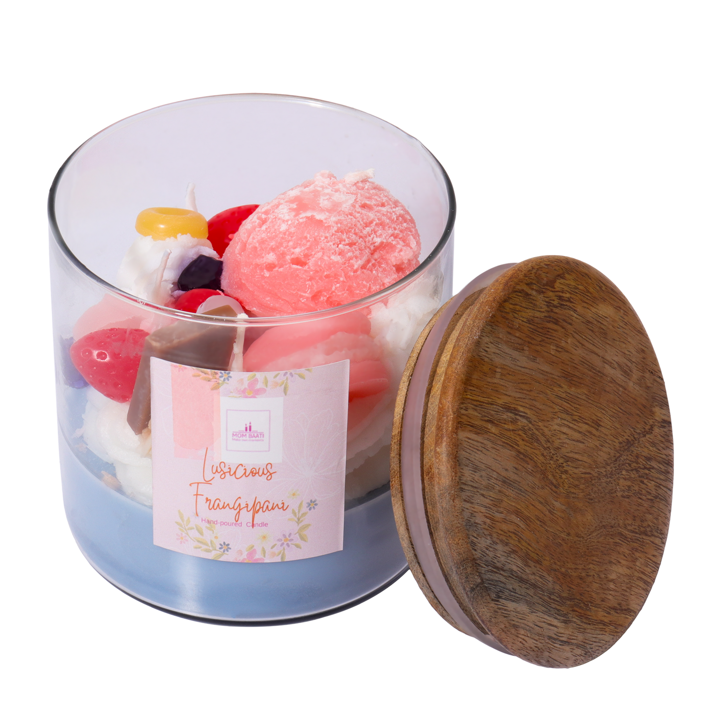 3 Wick Dessert Candle - mombaati 