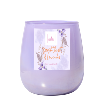 Designer Scented Candle Lavender - mombaati