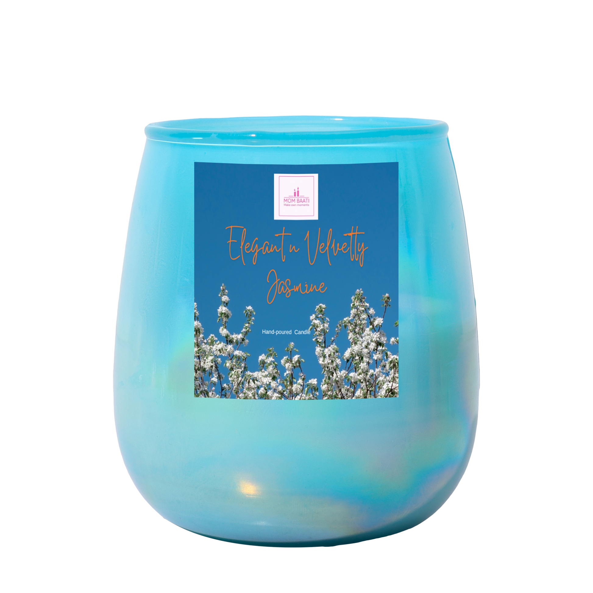 Designer Scented Candle Jasmine - mombaati