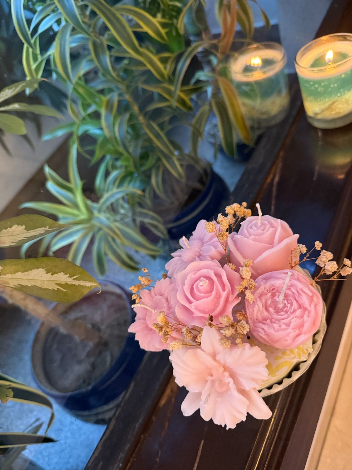 Flower Bouquet Candle Main image