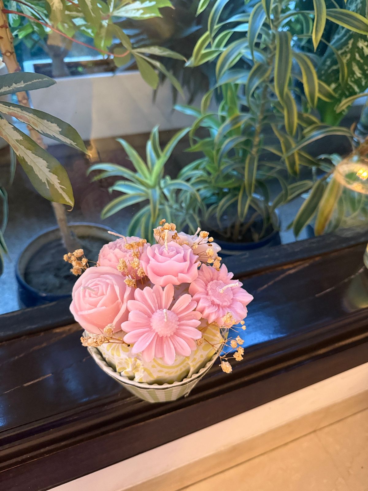 Flower Bouquet Candle