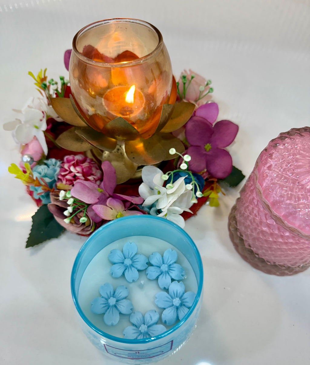 Gardenia scented candle_3