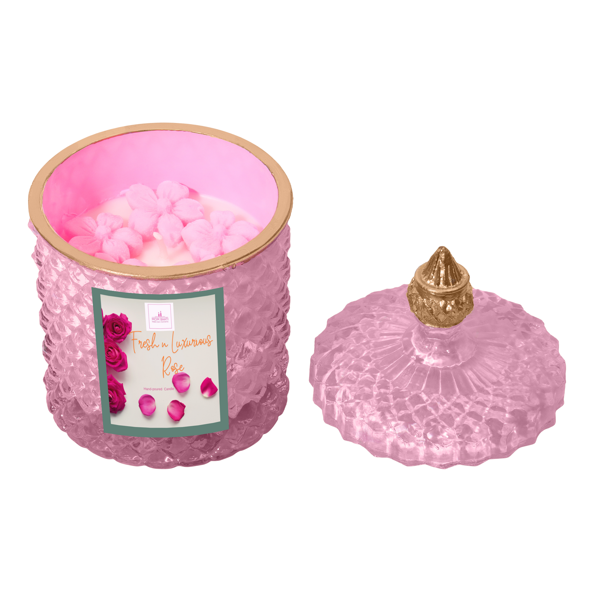 Gift pack - Set of 2 Designer Scented Candles - mombaati