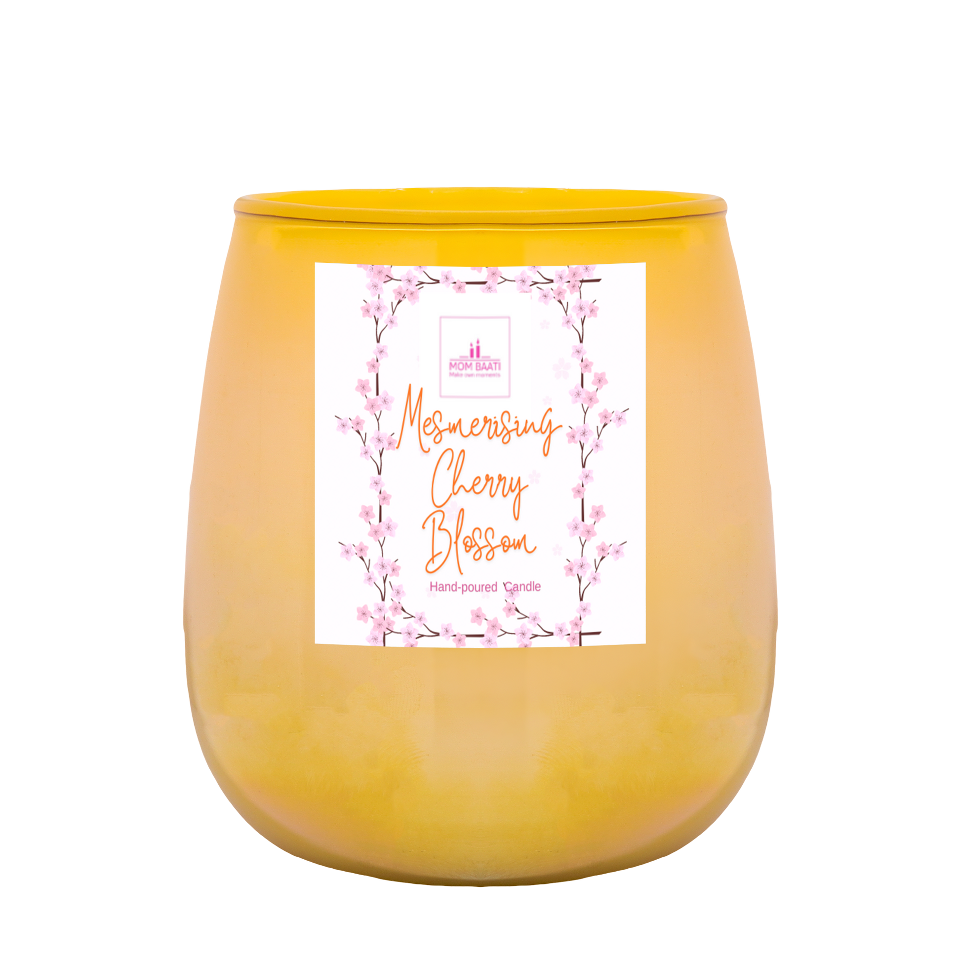 Designer Scented Candle Cherry Blossom - mombaati