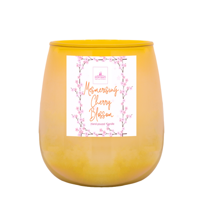 Designer Scented Candle Cherry Blossom - mombaati