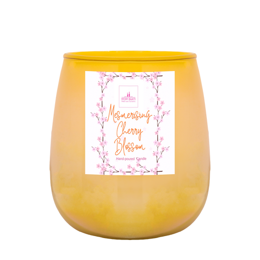 Designer Scented Candle Cherry Blossom - mombaati