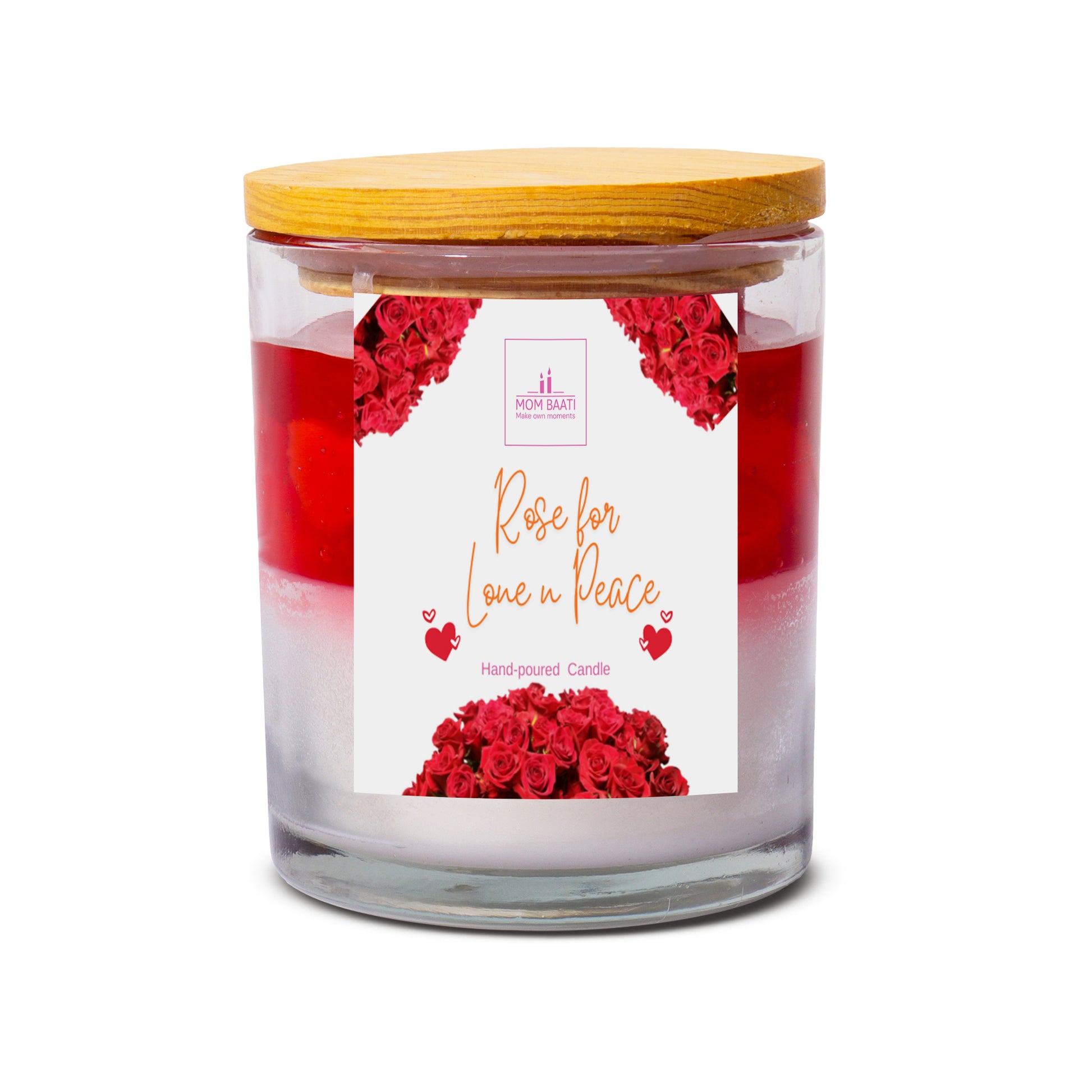 Designer Scented Candle Heart - mombaati