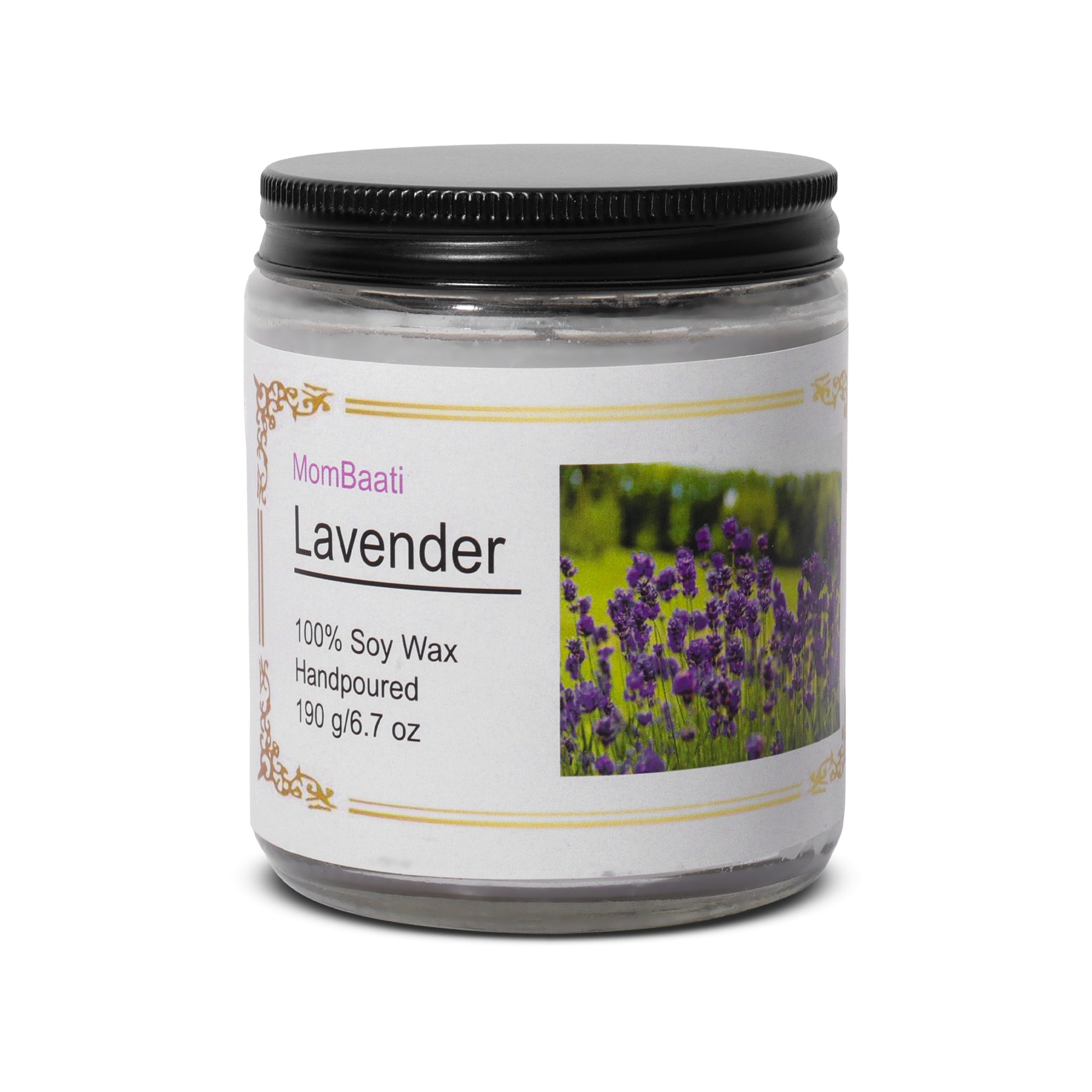 Scented Candle- Lavender - mombaati