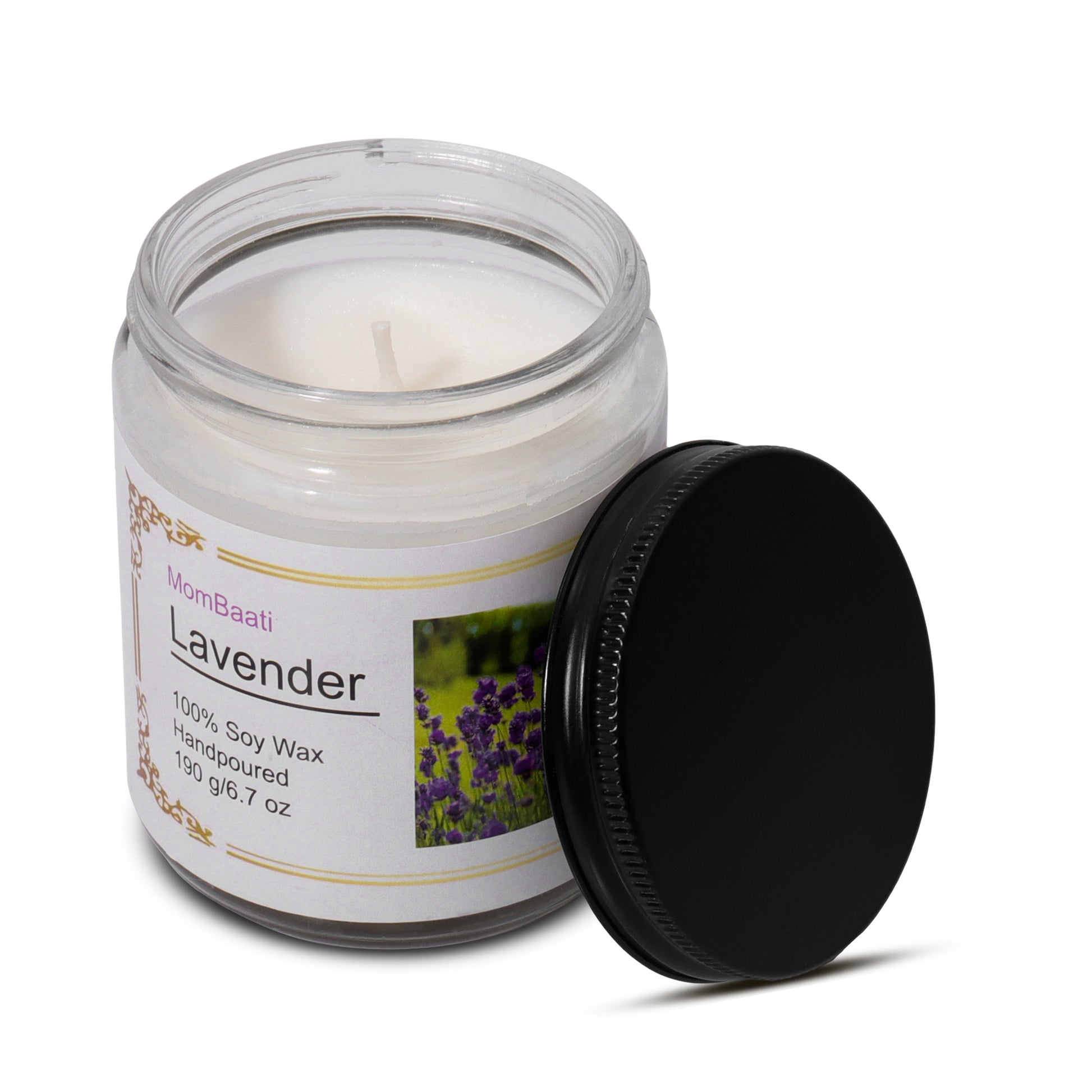 Scented Candle- Lavender - mombaati