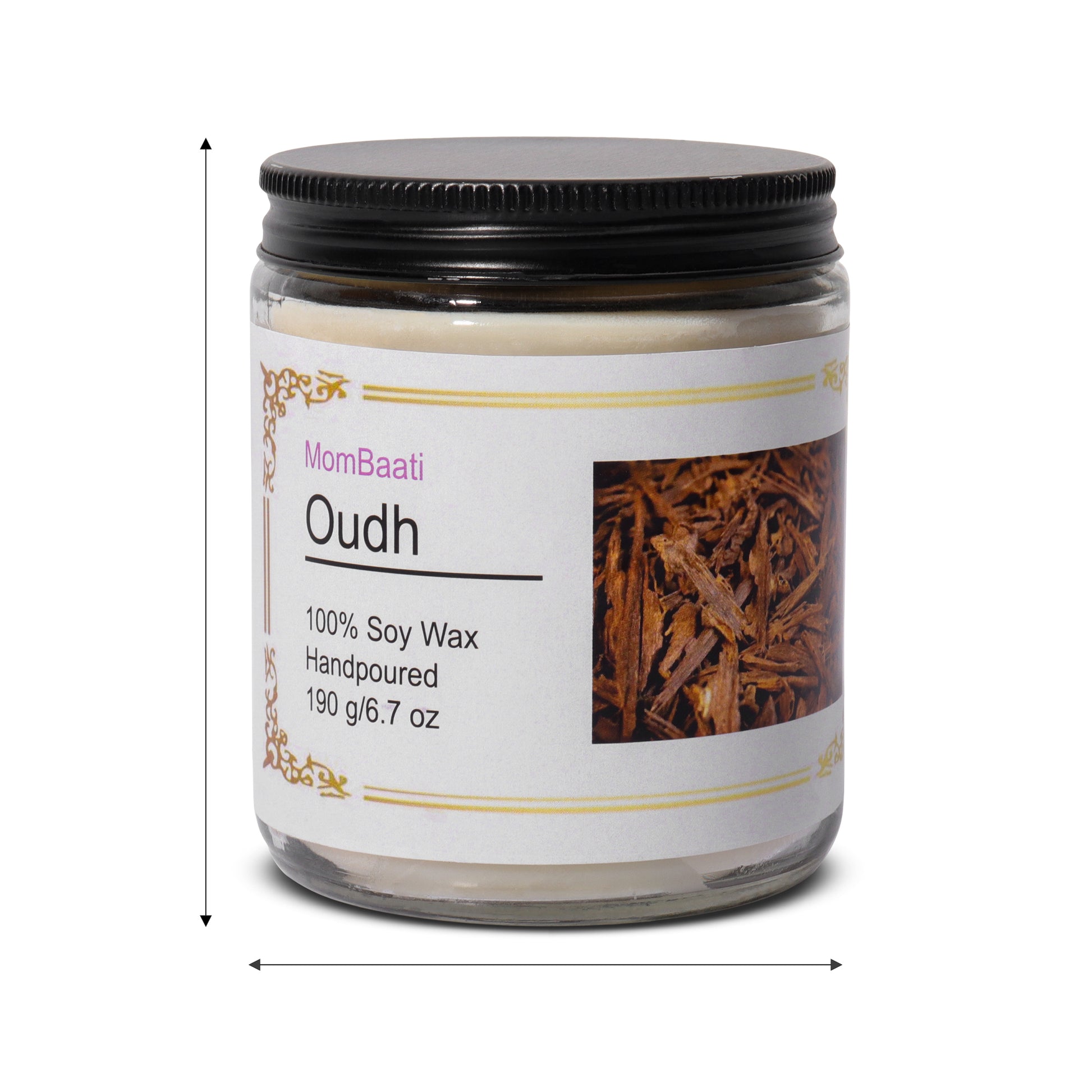 Scented Candle -Oudh - mombaati