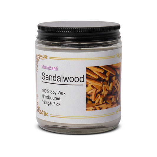 Scented Candle -Sandalwood - mombaati