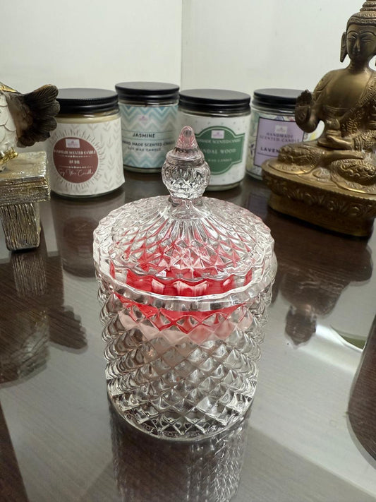 Small crystal Jar Candle_1
