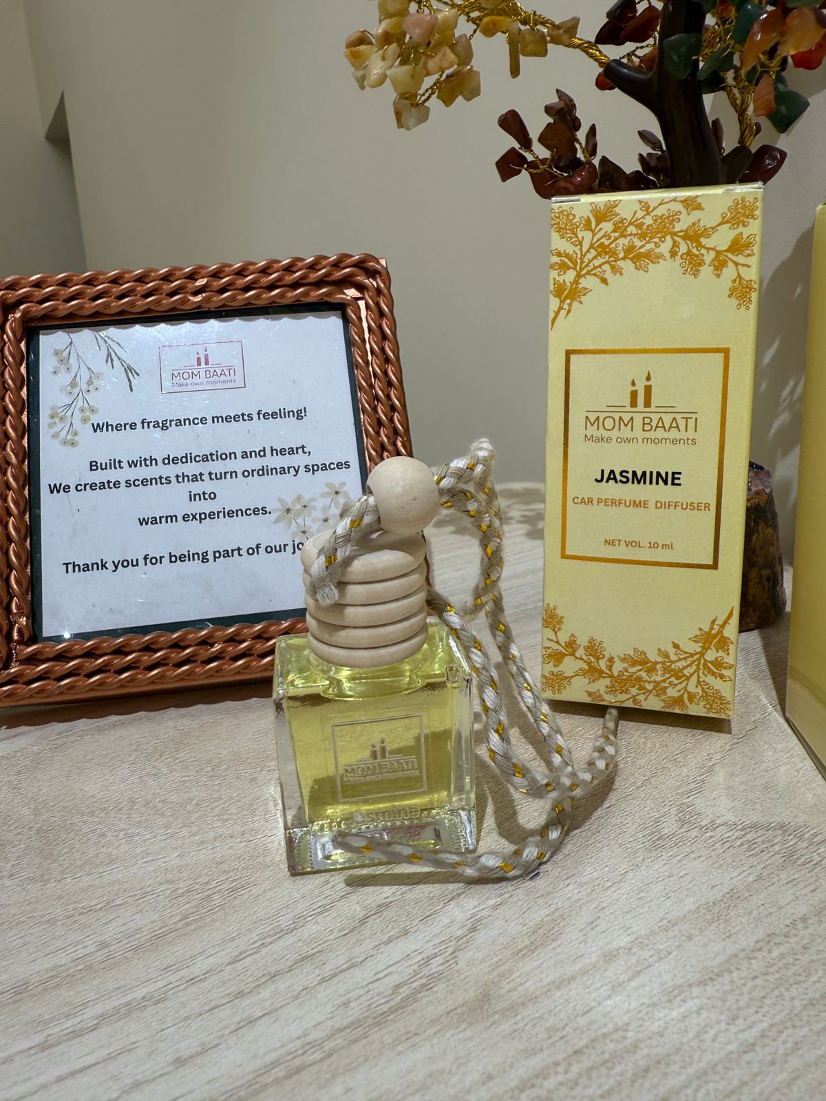 Jasmine Car perfume Diffuser Secondary image