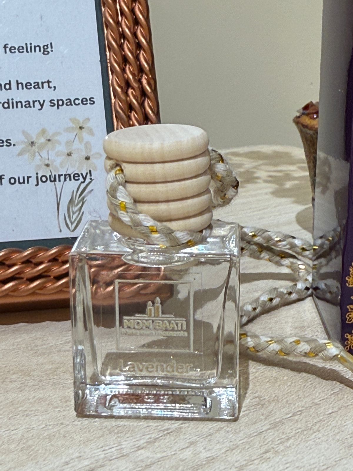 Lavender car perfume