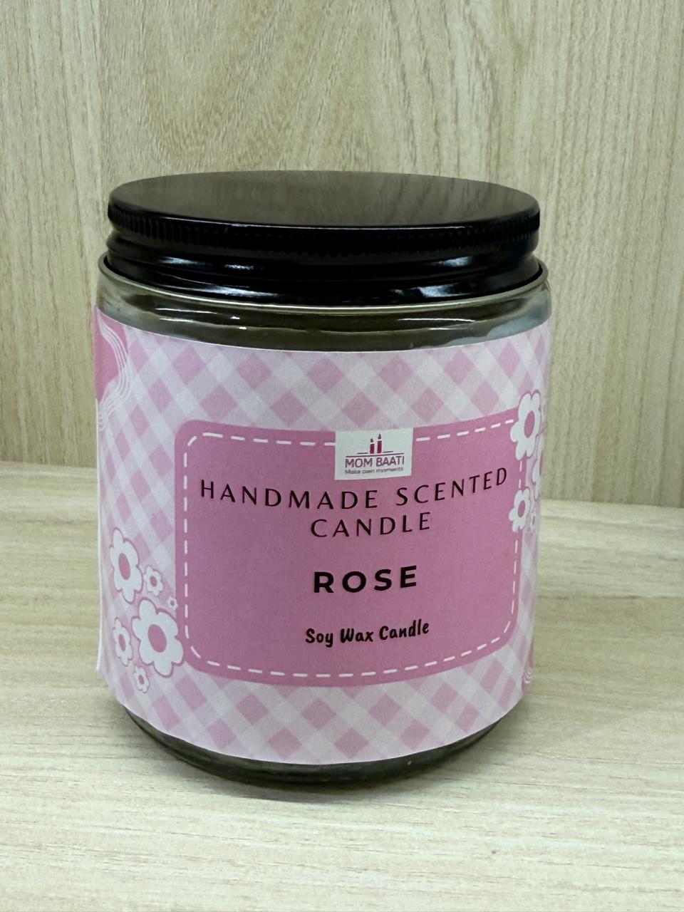 Rose scented candle_1