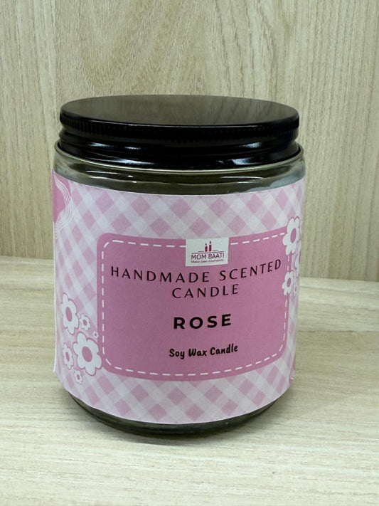 Rose scented candle_1