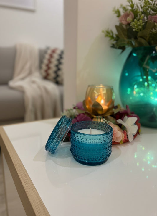 Jasmine_scented_candle_in_blue crystal_jar_1